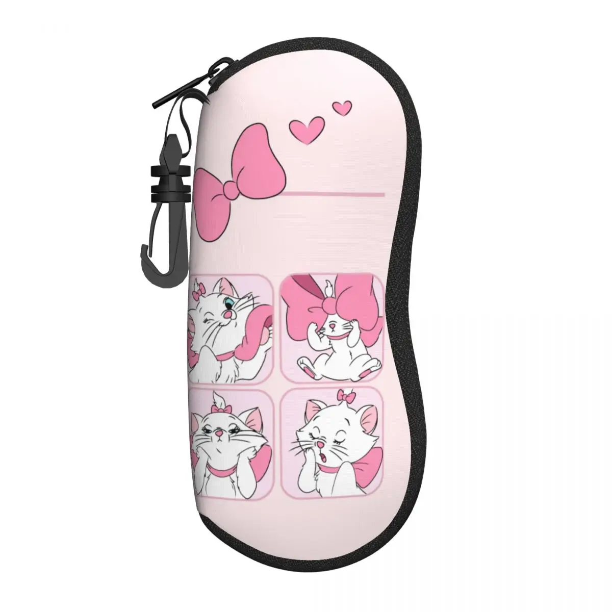 

Custom Anime Shell Eyeglasses Case Men Women Cool Marie Cat Glasses Case Sunglasses Box Pouch