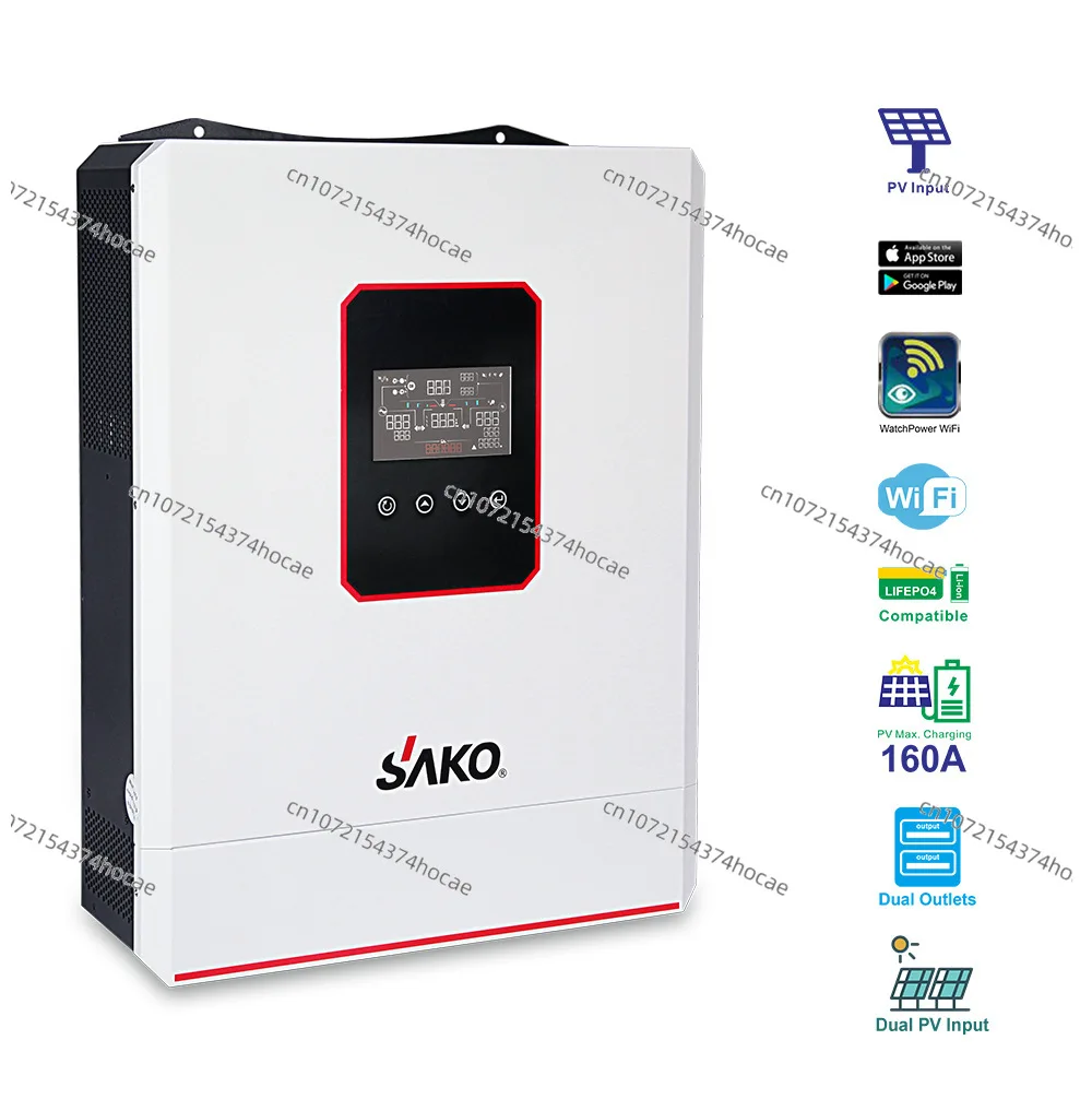 

Sako Hybrid Inverter Solar Inverter Inverse Control All-in-One Photovoltaic Pure Sine Wave Inverter