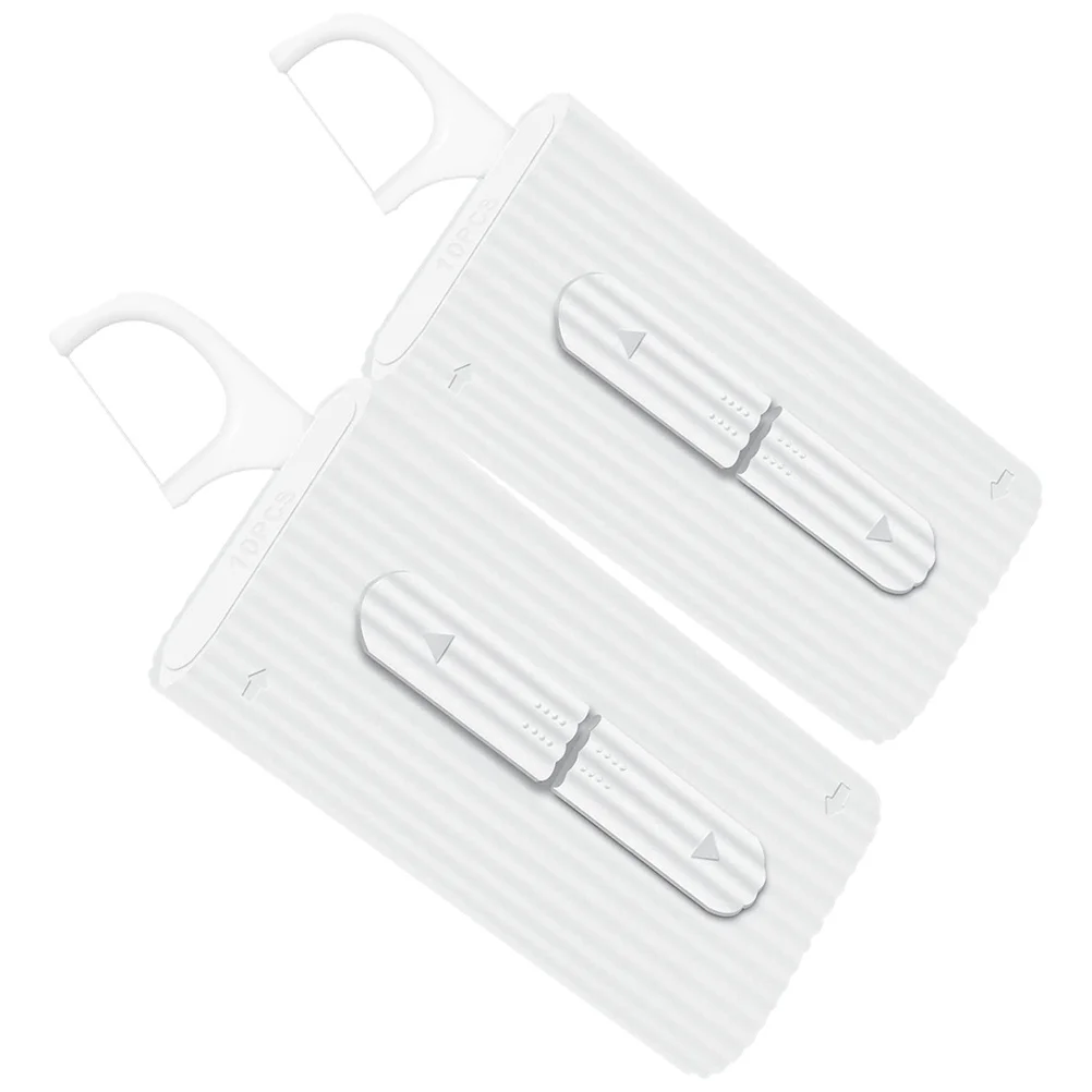 

Household Floss Organizer Small Teeth Durable Practical for Anywhere Use After Meals Floss Holder Reusable