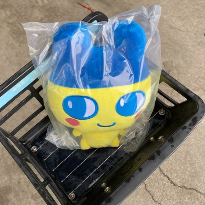 Оригинальная плюшевая игрушка Bandai Tamagotchi Mametchi Kuchipatchi, мягкая набивная игрушка, милый коллекционный сувенир, подарок для любителей Tamagotchi.