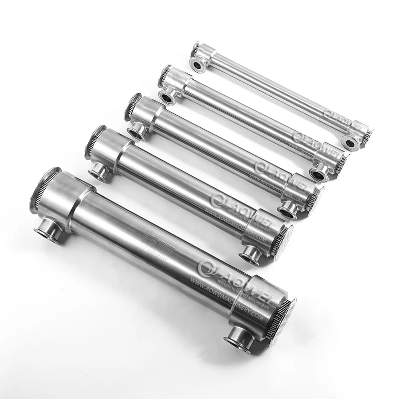 

Food Grade Sanitary Double Tube Plate Heat Exchanger Stainless Steel Shell and Tube Heat Exchanger for Water/Milk Pasteurization