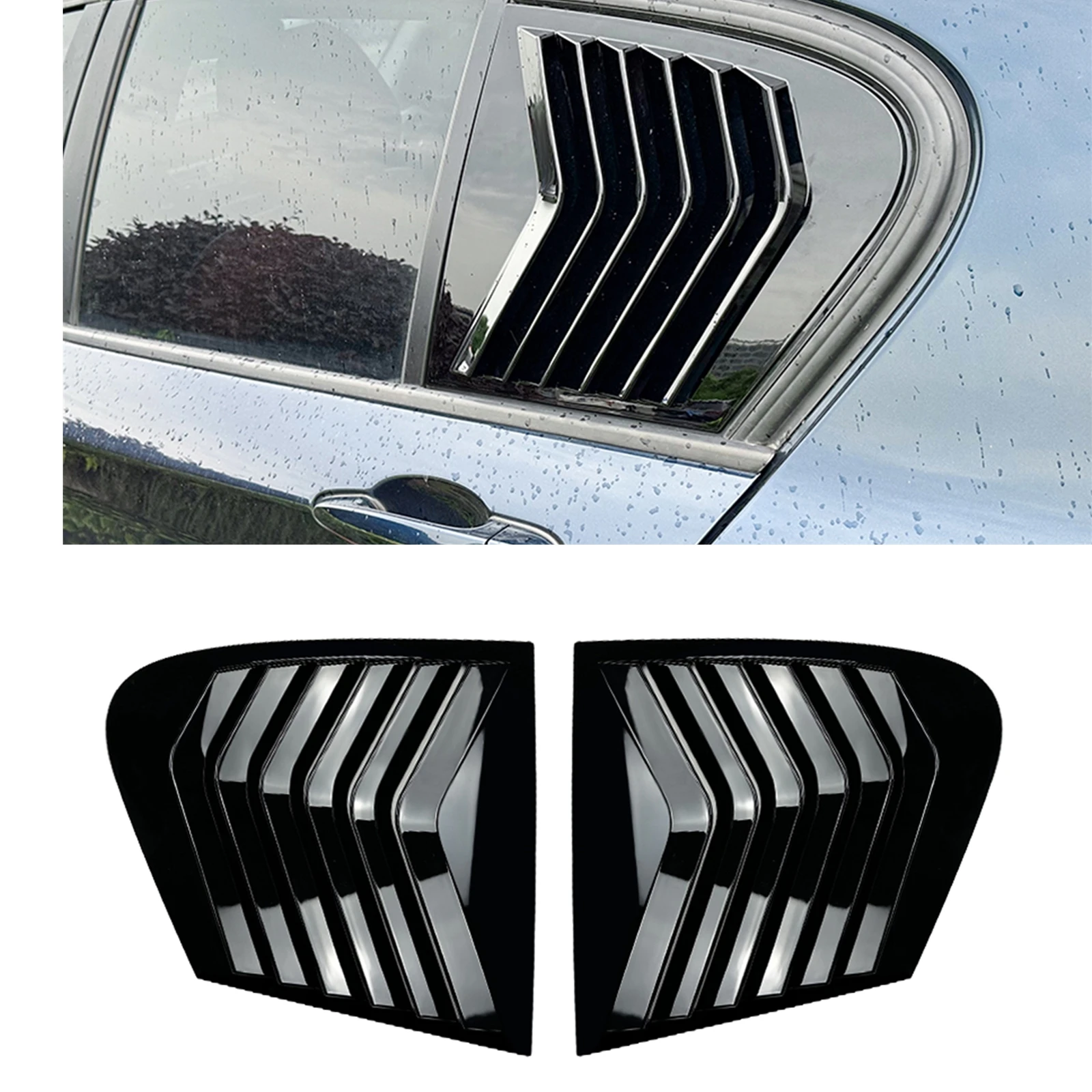 

For BMW 1 Series F20 F21 118i 120i 125i M135i Hatchback 2011-2021 Car Rear Window Shutter Trim Cover Side Windshield Shade Blind