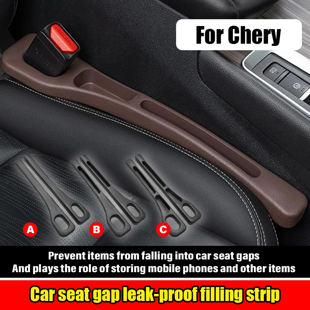 

For Chery Tiggo 2 4 8 Pro Arrizo 5 6 8 Jetour T2 X70 X90 Plus Fulwin 2 FX EV SUV Car Seat Gap Storage Filling Strip Accessories