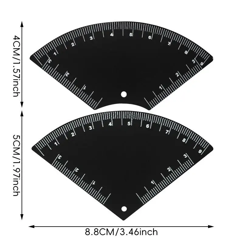Schnelle Zeichnung Augenbraue Design Lineal Microblading Mapping Werkzeug Gestaltung Permanent Make-Up Zeichnung Guide Lineal Tattoo Liefert Wiederverwendung
