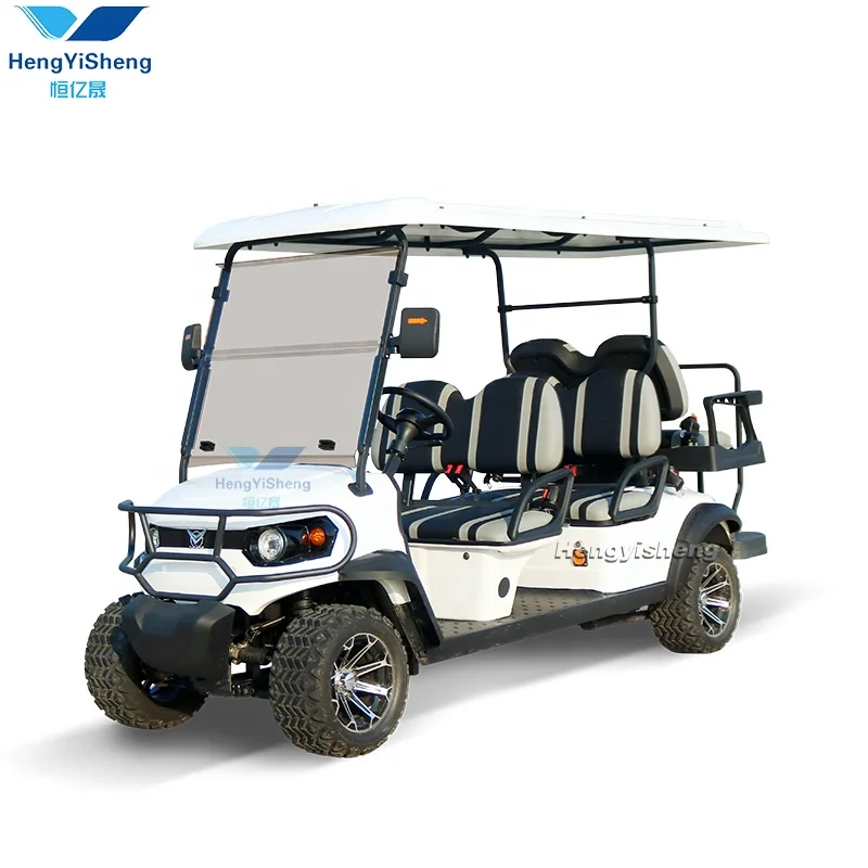 Wholesale Brand New 4 Wheel Golf Cart Utility Vehicle 6 Seater Electric Club Car Golf Cart/6 seater electric golf cart scooter