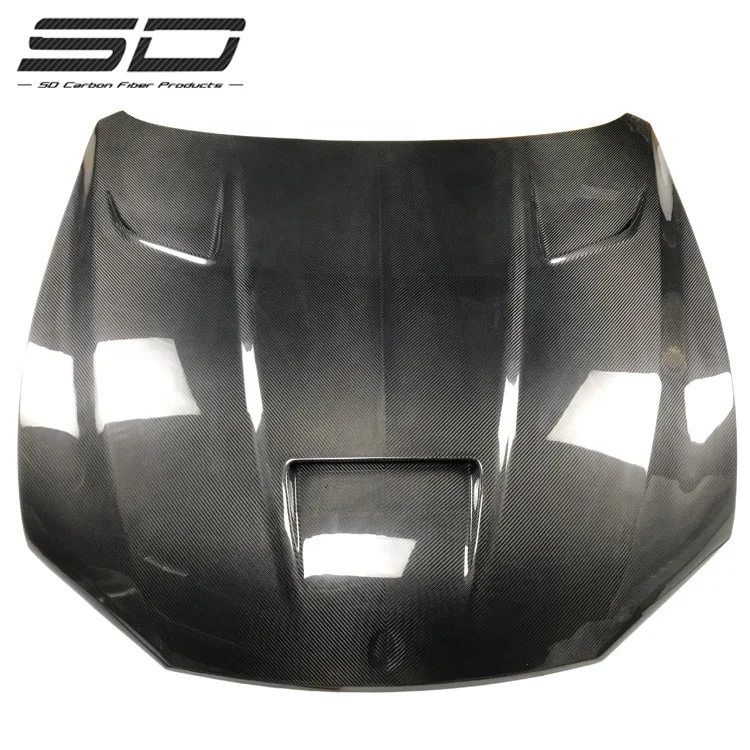 Msy Style Carbon Fiber Engine Hood Car Front Bonnet For Levante