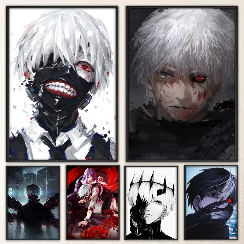 Anime Tokyo Ghoul Kaneki Anime Character Jigsaw Puzzles 500/1000/1200/2000PCS Handmade Art Exquisite Home Decor Gift No Frame
