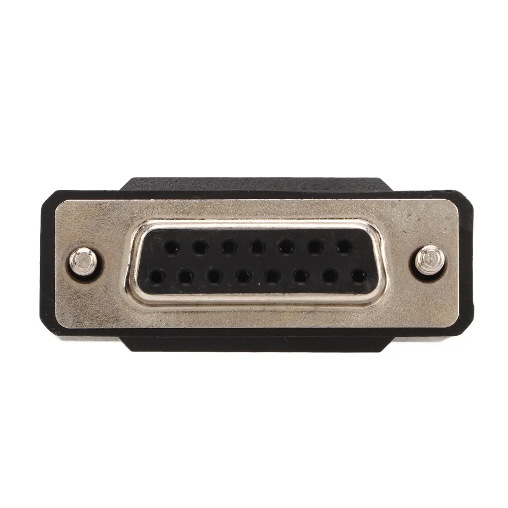 16pin Male OBD I Adaptor Box Wireless Bluetooth Conversion Adapter Bluetooth Conversion Cable 15pin Female Switch Cable