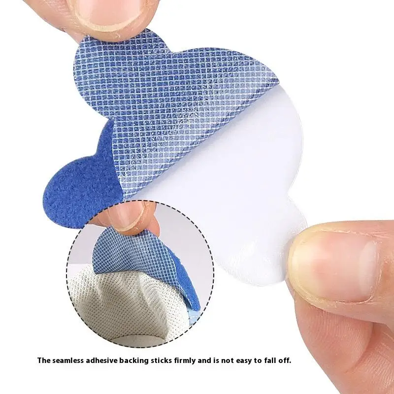4 pçs sapatos esportivos remendos almofadas de sapato respirável remendo tênis protetor de calcanhar adesivo reparação sapatos calcanhar produto de cuidados com os pés