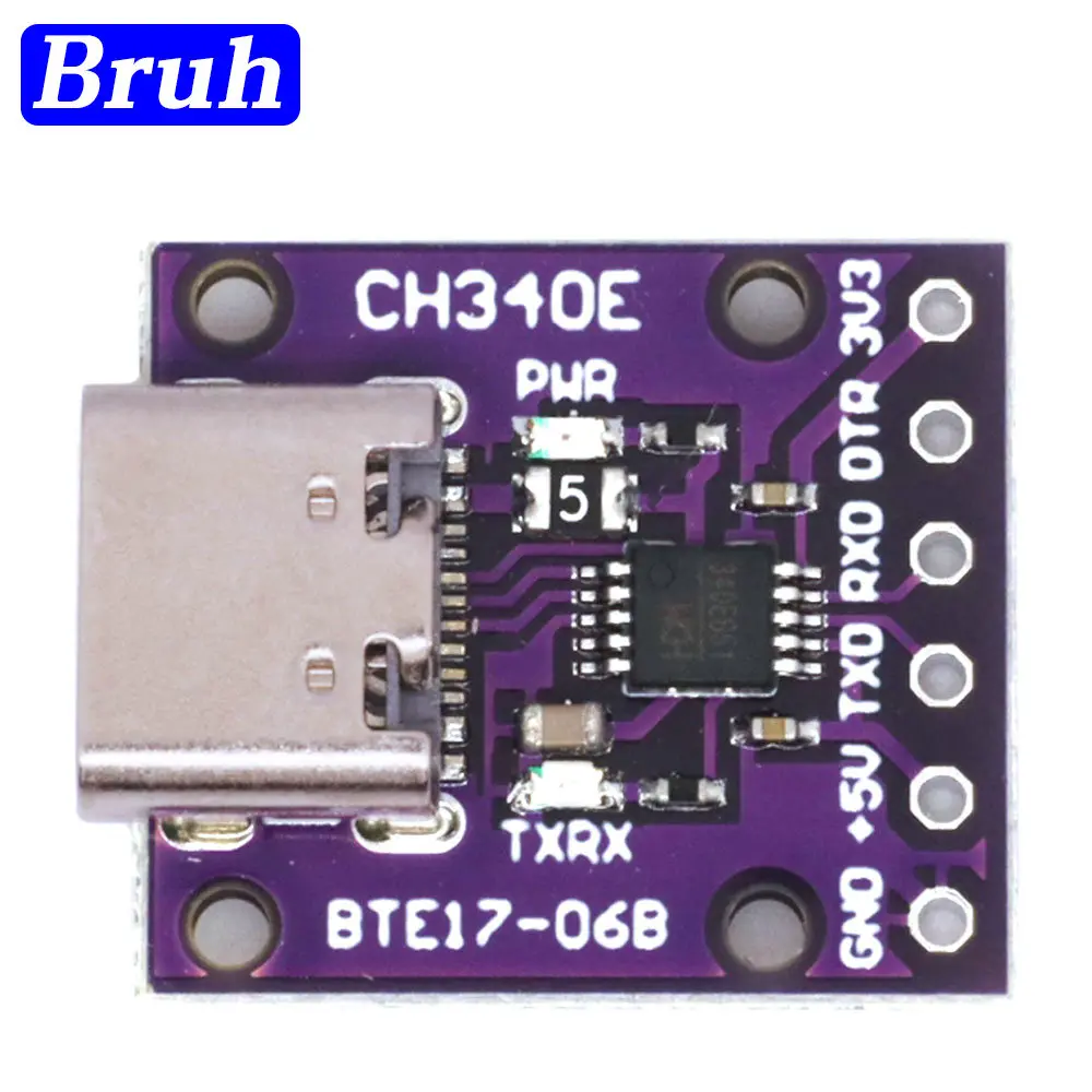 CH340N SOP8 USB a TTL módulo Pro Mini downloader reemplaza CH340G CH340E