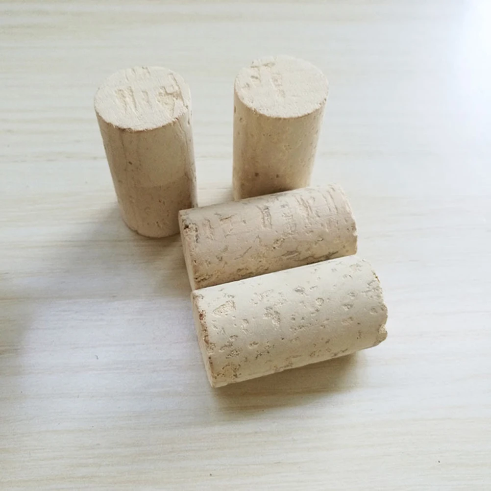 

30 pcs Cork Bottle Stopper Sealing Cover for Closure Eco-Friendly Bamboo Corks Airtight Seal Wine Bottle for Homemade