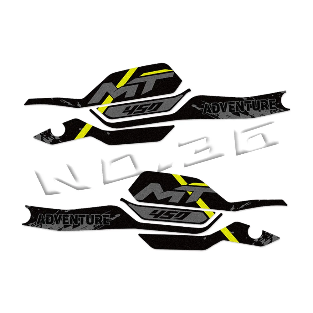 Motorcycle HandGuard Shield Stickers Motocross Hand Guard Protection Decals For CFMOTO 450MT CF MOTO 450 MT