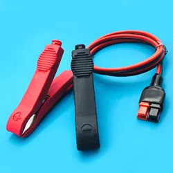 Alligator Clip 12-24V Wire FOR 30A Anderson Plug Connectors Car Cable 15AWG Two Battery Alligator Clips 0.5M 1M 2M 3M 4M 5M 6M