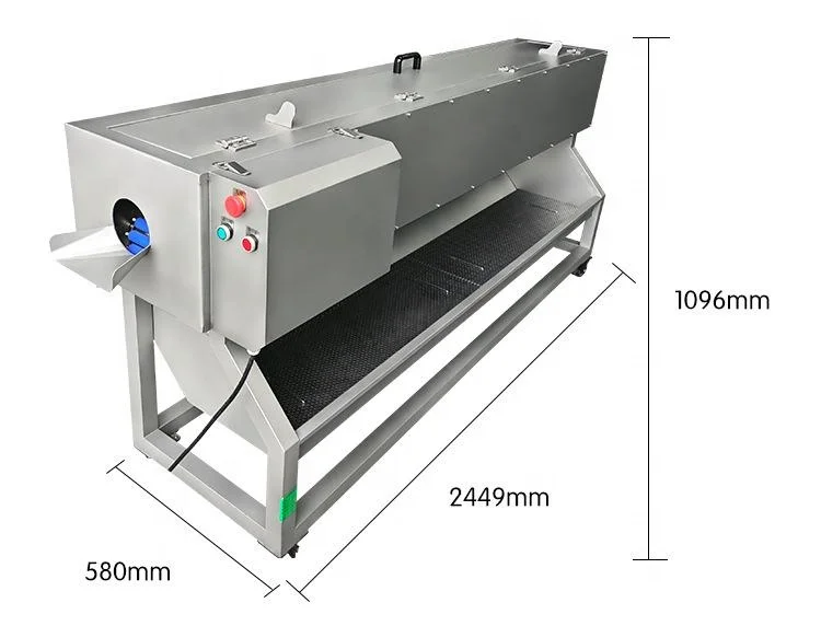 Automatic Fruit & Vegetable Processor New Bamboo Shoot Skin Removing Eggplant Peeling Machine