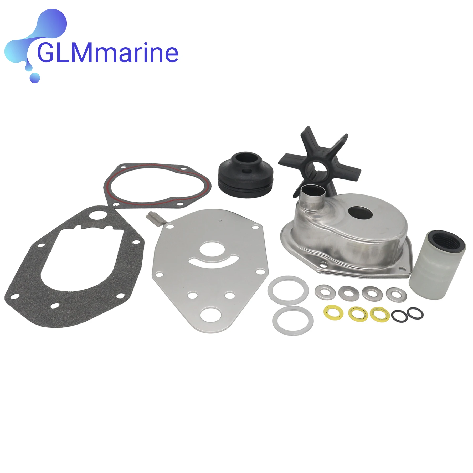 46-812966A11 Water Pump Kit W/ Impeller 19453T for Mercury Mariner Force 30 40 50 55 60 70 75 HP Outboard 812966A12 812966A5