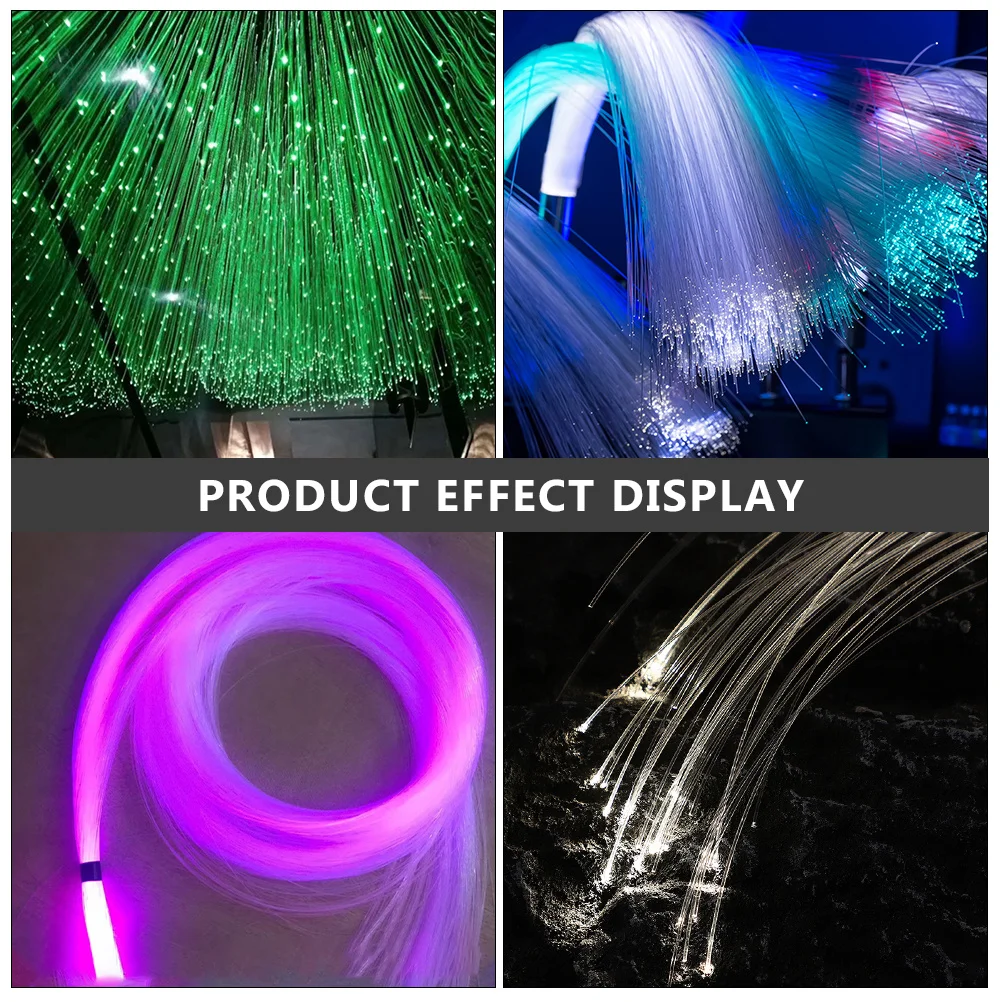 

100m Optical Fiber Pmma Plastic Glow Cable Star Ceiling Lighting Decoration Plastic Fiber Optic Cable