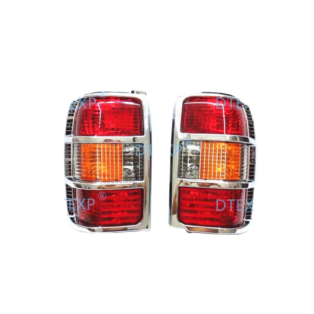 

1 Pcs Narrow Body Chrome Tail Lamp for Pajero V30 MB831490 1989-2000 Parking Lights for Montero V20 Turning for Shogun V40