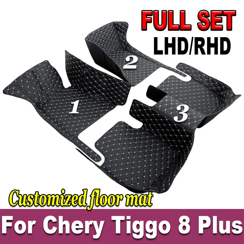 CUSTOM 3Dเต็มรูปแบบรถสําหรับChery Tiggo 8 PLUS 2020-2023 Tiggo 5 2014-2022 Tiggo 3 อุปกรณ์ตกแต่งภายในพรม