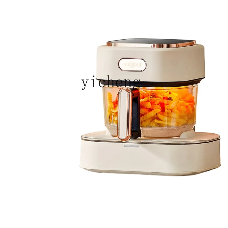 

ZK Household Transparent Visual Air Fryer Intelligent Steaming and Baking Integrated Automatic Fryer