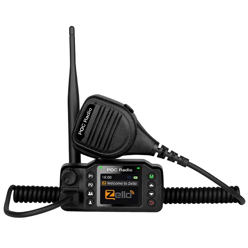 Mini Car Radio TK-8900 POC Global Walkie Talkie 4G LTE PTT Two-Way Radio Call Long Range Talkie Walkie De 100 km