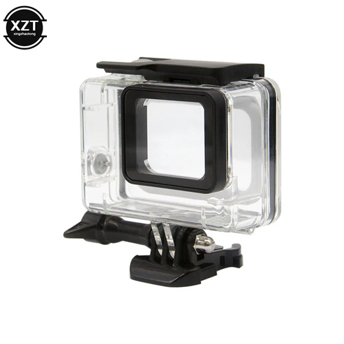 Imagen 2 del producto Funda protectora impermeable para GoPro Hero 7 6 5 negro buceo 45M cubierta de montaje de carcasa accesorios de cámara