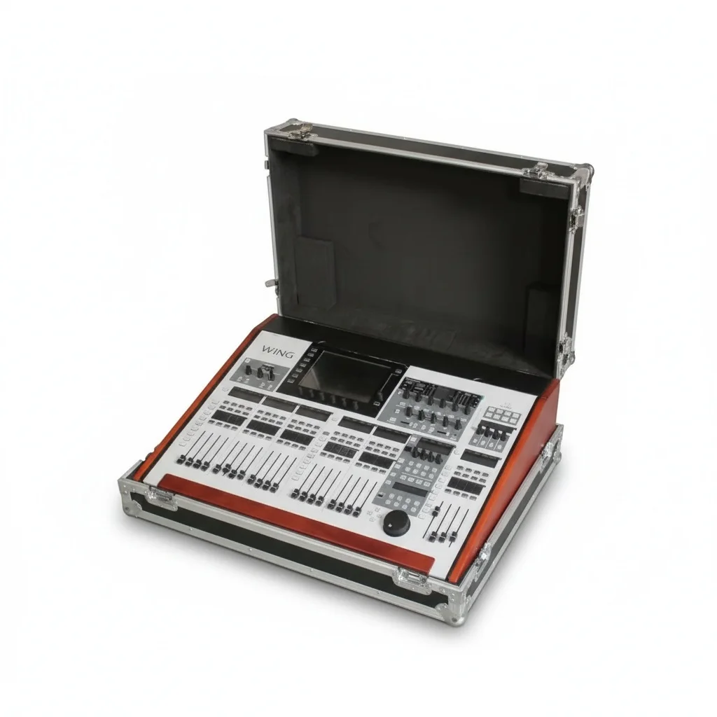 

Aluminum Flight Case, Heavy Duty Protection ATA Case, fit for Wing Mixer, Stage Mixer, Mixer Flight Case, Stage Equipment Case