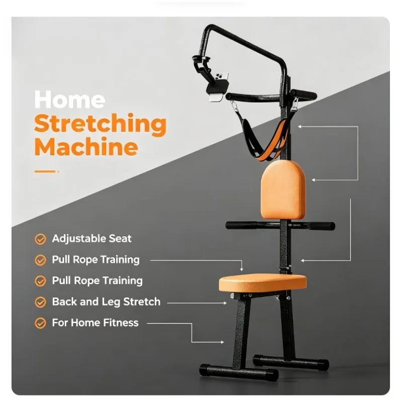 Foldable Neck Traction Chair Electric Manual Cervical Corrector Home Stretcher Resistance Adjustment Pain Relief High Quality