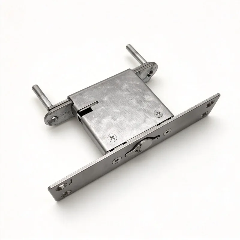 for Latch copper door cast aluminum door non-standard anti-theft door dark latch button press the rotary latch lock point