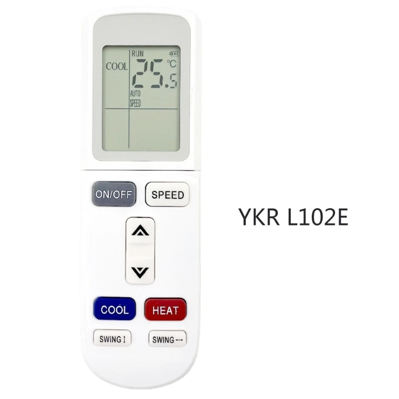 เครื่องปรับอากาศ LCD Controller เวอร์ชันภาษาอังกฤษสำหรับ Aux YKR-L/101E YKR-L/102