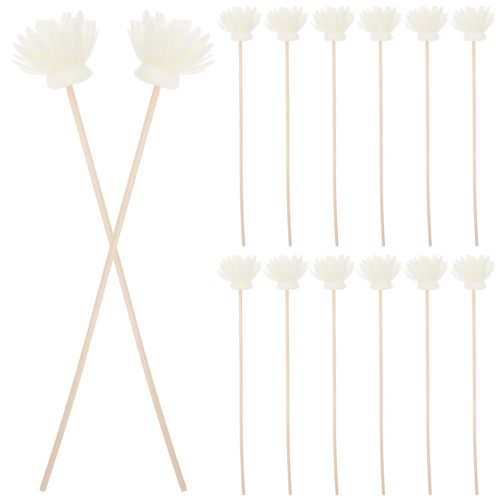 

30pcs Aromatherapy Flower Vine Diffuser Sticks Decor Room Essential Oil Flowers Environmental Friendly Simulated
