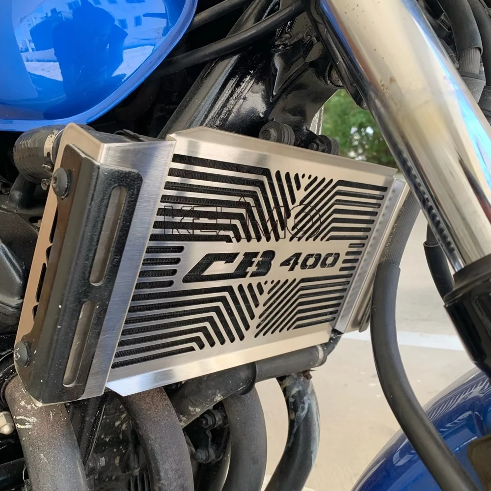 Motorcycle Accessories Cooler Protection For HONDA CB400 1992~2021 CB400SF CB 400 SF VTEC Radiator Guard Grille Cover Protector