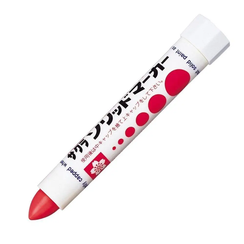 Solid Marker 10 Pens Oil-Based SC-P 19 10 Red