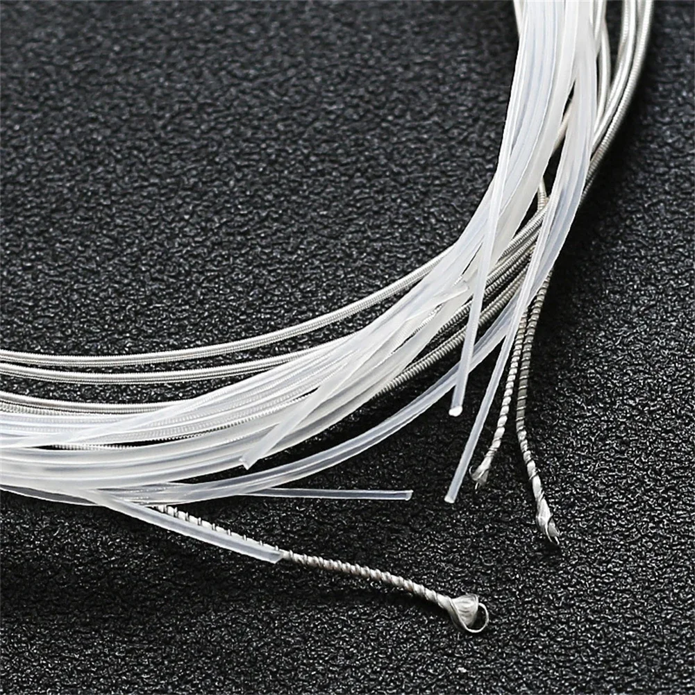 Classical Guitar Strings Alice A103 Clear Nylon Silver Plated Single String 1st 2nd 3rd 4th 5th 6th EBGDAE Single Guitarra Parts