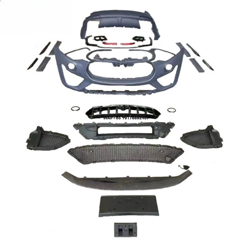 Bumper Body Parts Upgrade Assembly Trofeo Front Performance Body Kit for Levante Bodykit