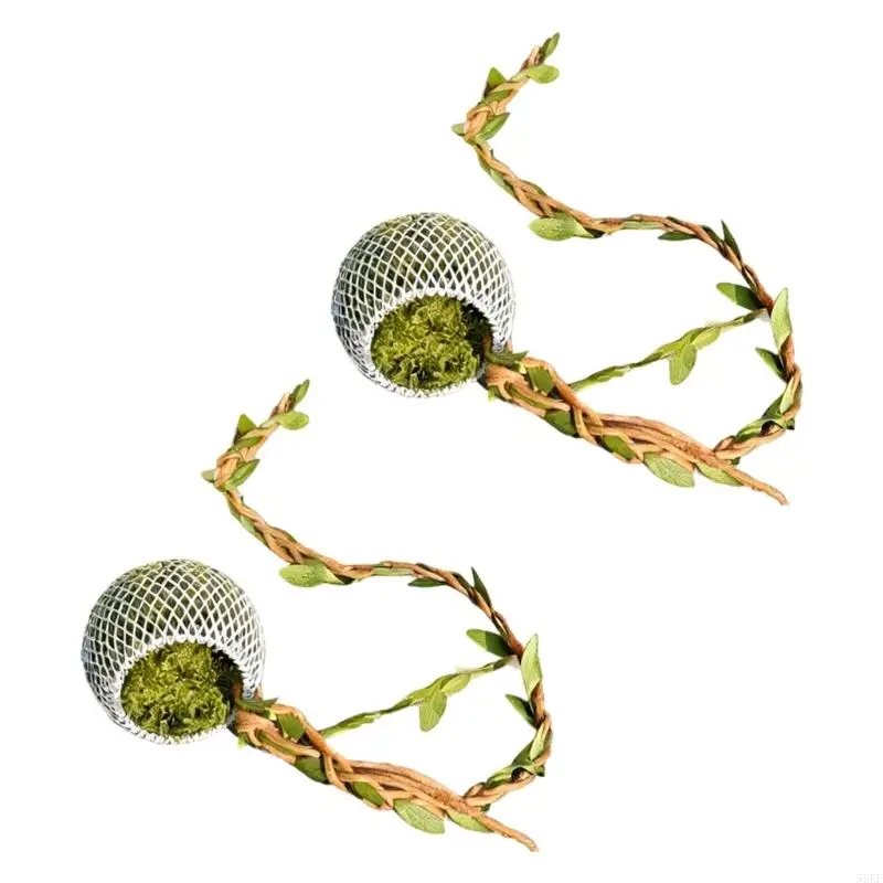 2pcs Pet Enclosure Hideouts House for Jumping Spiders Easy Observation 55KF