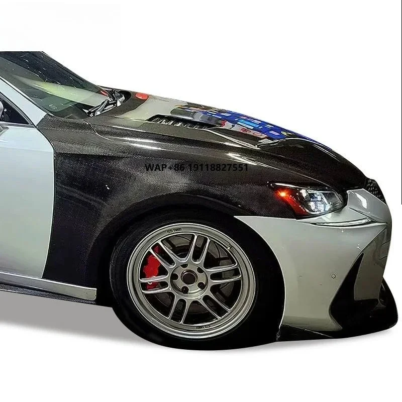 

Carbon Fiber Fender for IS OEM Original Carbon Fiber Fender Skirt Plate High Quality Special Carbon Fiber Leaf Trim