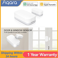 Aqara Door Window Sensor E1 ZigBee 3.0 MCCGQ14LM APP Remote Control For Smart Home Work With Xiaomi Mijia APP Apple HomeKit