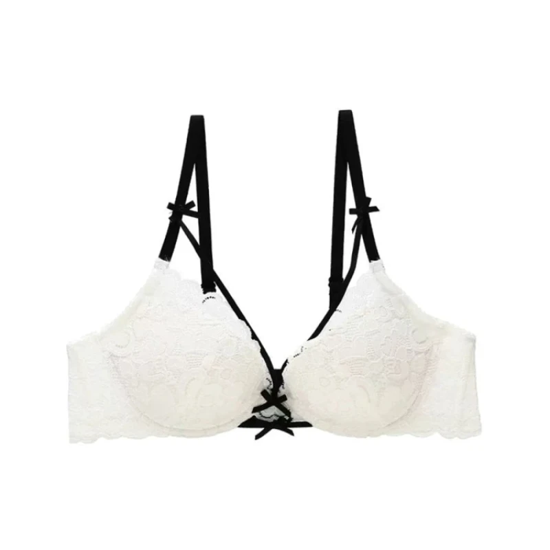 여성용 귀여운 리본 프렌치 시스루 레이스 브라 와이어프 - Sheer Bra Lace 리뷰 및 가격