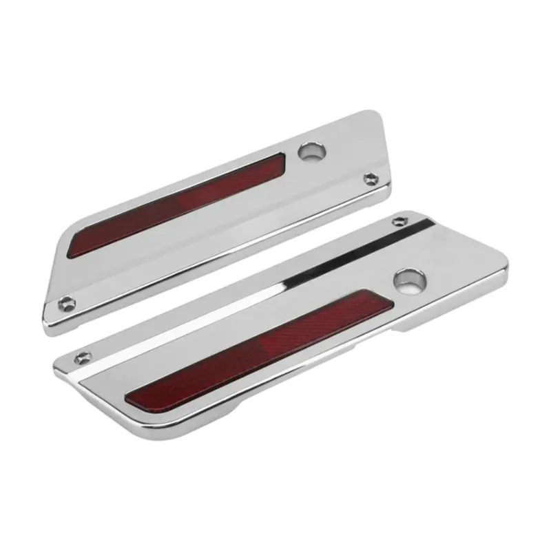 For Touring Electra Street Glide Road King FLH FLT FLHR FLTR 1997-2013 Motorcycle Hard Saddlebag Latch Cover-X67A