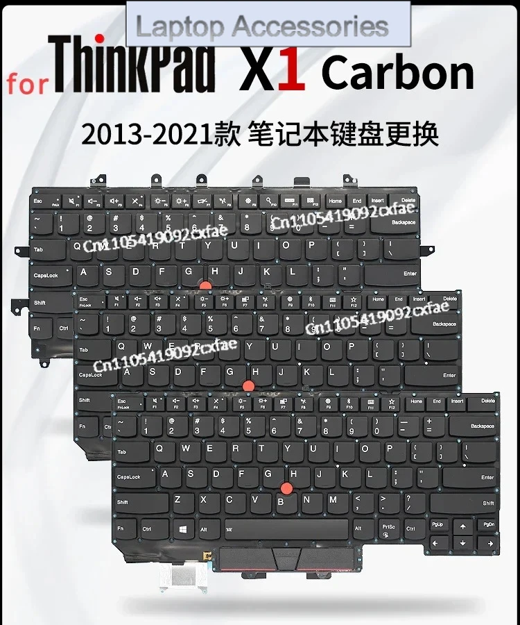 

CHJ For Lenovo Thinkpad X1 Carbon X1C 3RD 456789TH 2015678920 keyboard