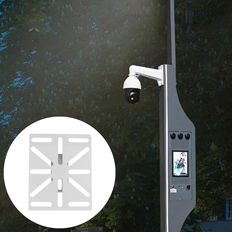 Security Camera Mount Rack Adapter Bracket Support Panel for Indoor Outdoor Garden Camera Universal Adapter