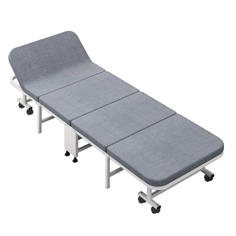

Folding bed office lunch break household four-fold bed sponge sofa escort camp bed