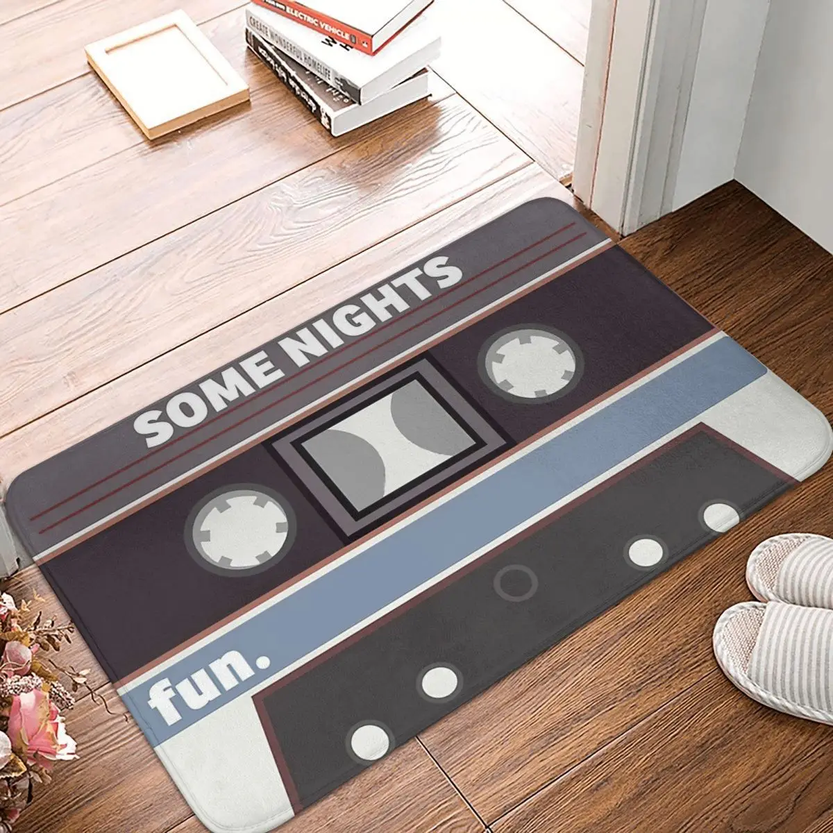 Some Nights Cassette Tape Doormat Rug carpet Mat Footpad Bath mat Non-slip toilet Balcony Parlor durable Washable