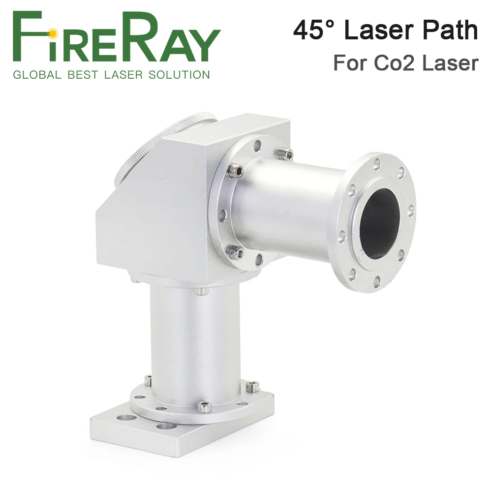 تحويل FireRay-Galvanometer ، مسار ليزر لثاني أوكسيد الكربون والألياف ، علامة جزء في الألياف ، التعليم بالليزر ، آلة الحفر ، 45 درجة