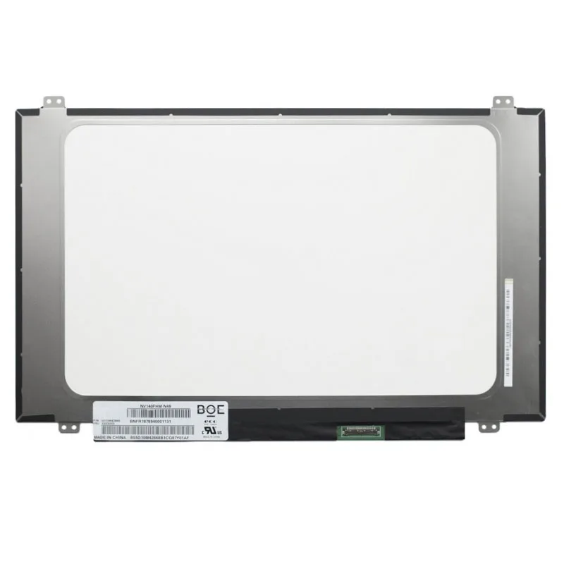 14'' LCD For Lenovo Thinkpad E480 E485 E490 E495 B140HAN04.2 Laptop LED Screen Display Panel 1920x1080 FHD 30 pins