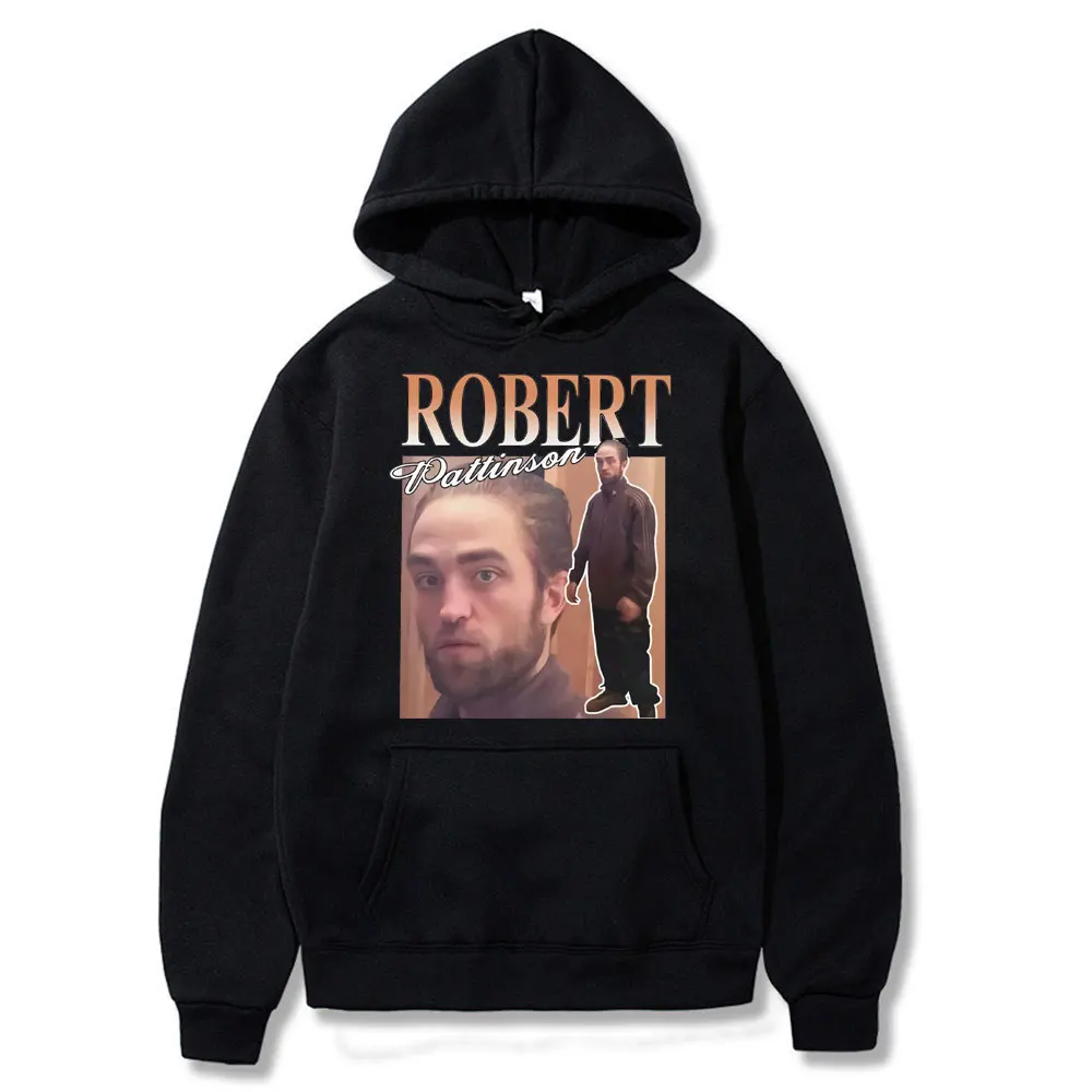 Robert Pattinson Twilight Saga Hoodies Print Men Woman Streetwear Hoodie Sweatshirts Harajuku Pullover Unisex Tracksuit Clothing