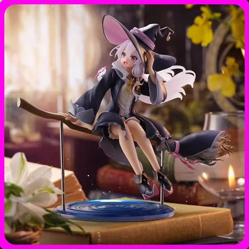 

18.5cm Elaina Wandering Witch The Journey Of Elaina Anime Action Figure Beautiful Girl Figurine - Collection Model Toy Gift