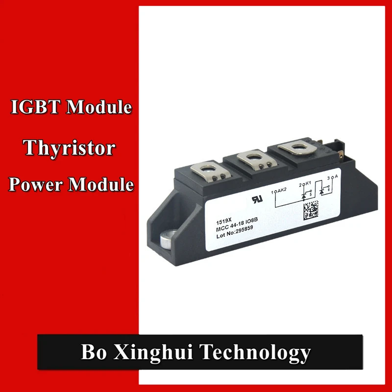 Thyristor module MCC44-08IO1B 08IO8B MCC44-12IO1B 12IO8B 14IO1B MCC44-14IO8B MCC44-16IO1B MCC44-16IO8B MCC44-18IO1B MCC44-18IO8B