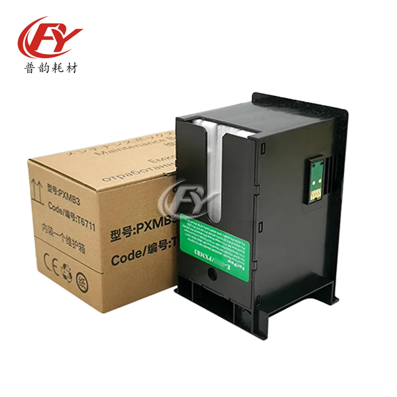 T6710 Onderhoudsbox Met Chip C13T671000 Voor Epson WP-4090 4092 4095 4511 4515 4520 4525 M4015 B700 B750 S840 Printer