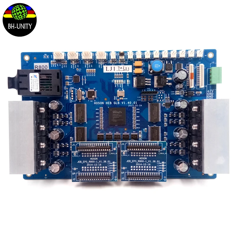 إصدار USB Hoson DX5 مجموعة لوحة رأس الطباعة Dx5 مجموعة نقل اللوحة الأمامية المزدوجة للطابعة المذيبة